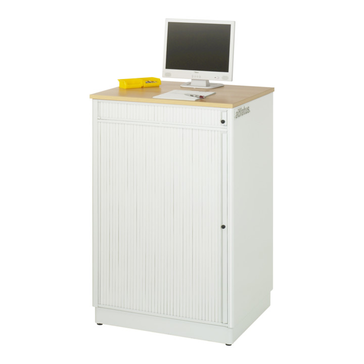 Poste informatique Rau fixe LxPxH 720x660x1100mm