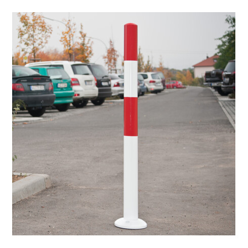 Poteau de verrouillage à visser Moravia 60 m/base fl rw