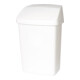 Poubelle à couvercle basculant H511xl346xP278mm 25 l plastique blanc RUBBERMAID-1