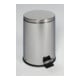 Poubelle à pédale 12l, INOX Var-1