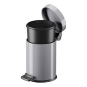 Hailo Seau à pédale ProfiLine Solid 4 argent-2