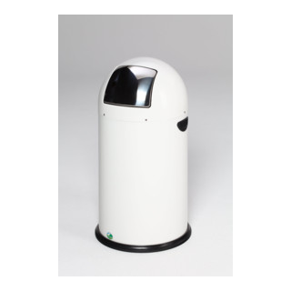 Poubelle VAR sans pédale, blanc