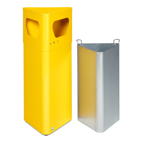 Collecteur de déchets VAR DE 41, verrouillable, avec insert intérieur VA