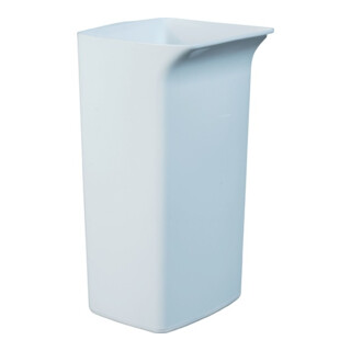 Poubelle de tri 40 l H590xl320xP360mm blanc sans couvercle DURABLE