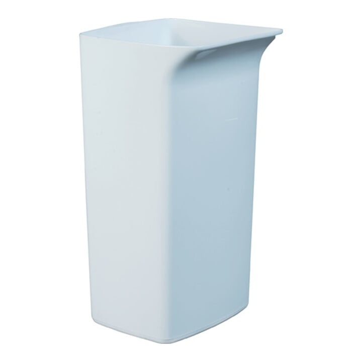 Poubelle de tri 40 l H590xl320xP360mm blanc sans couvercle DURABLE