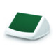 DURABIN Poubelle Flip 40 blanc vert