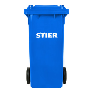 Poubelle grande capacité à 2 roues STIER