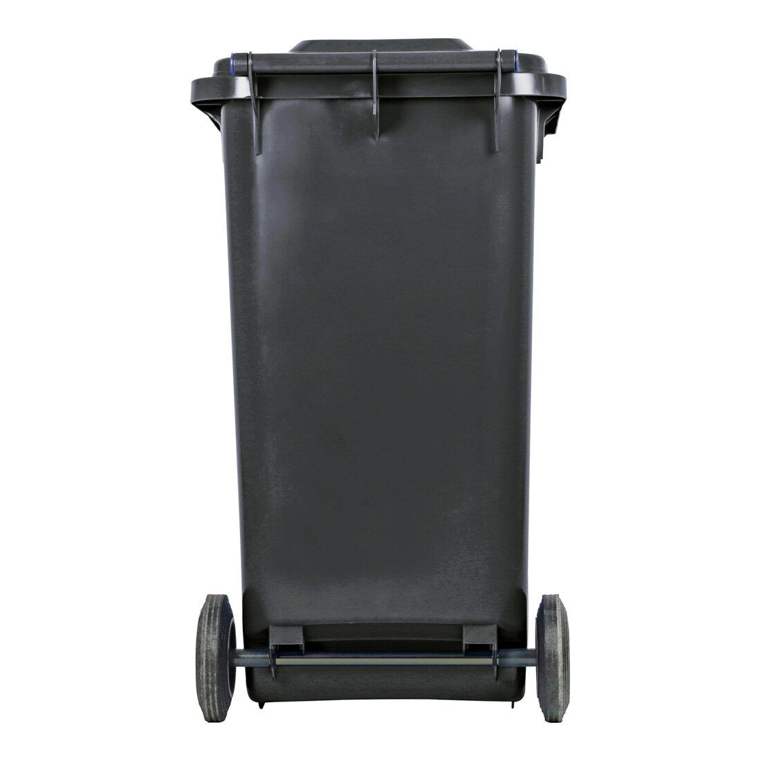 Poubelle grande capacité à 2 roues STIER, 240 l, grise, lxPxH 576x720x1 067 mm