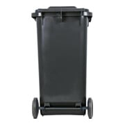 Poubelle grande capacité à 2 roues STIER, 240 l, grise, lxPxH 576x720x1 067 mm-4