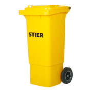 Poubelle grande capacité à 2 roues STIER
