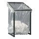 poubelle H1230xl730xP685mm 1000 l anthracite-fer micacé, DB703 fixe-1