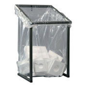 poubelle H1230xl730xP685mm 1000 l anthracite-fer micacé, DB703 fixe