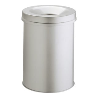 Poubelle H357xD.260mm 15 l gris DURABLE