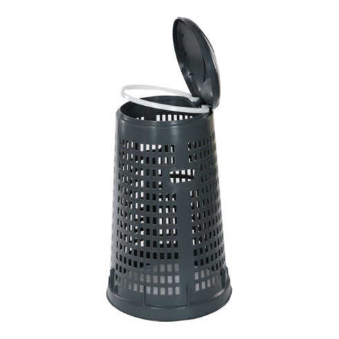 Poubelle panier gris