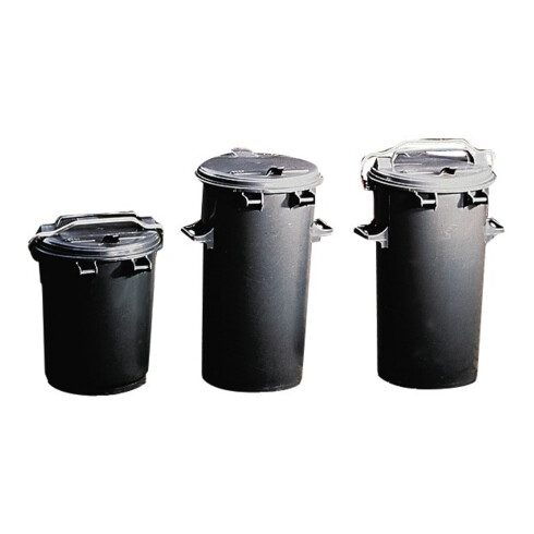 Poubelle plastique 50 litres, avec anse