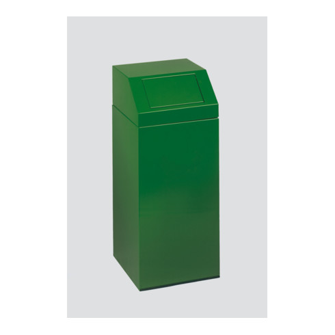 Poubelle pour matières recyclables 76l, vert Var