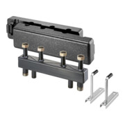 Poutre de distribution Oventrop Regumat DN20 pour 2 circuits de chauffage, en acier