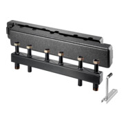 Poutre de distribution Oventrop Regumat DN20 pour 2 circuits de chauffage, en acier-4