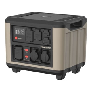 Power On Tools Powerstation Pro22 mit Feuerlöscheinheit  - 2.000W/1.500 Wh