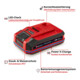 POWER X-CHANGE SEALED Batterie 18V 4,0Ah SEALED PXC Plus-1