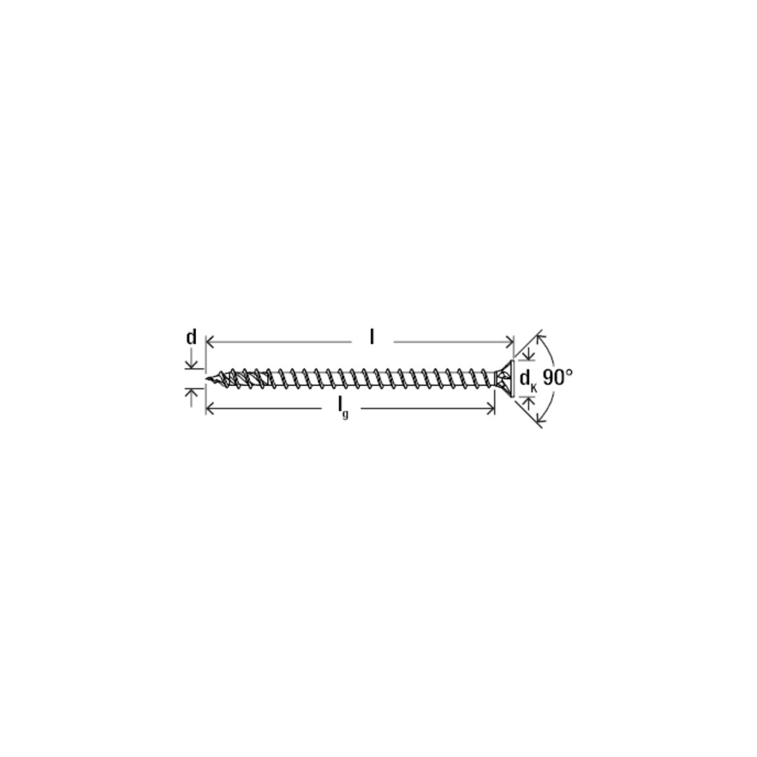 PowerFast FPF II 3,5x30 SK TX VG A2 200 pezzi