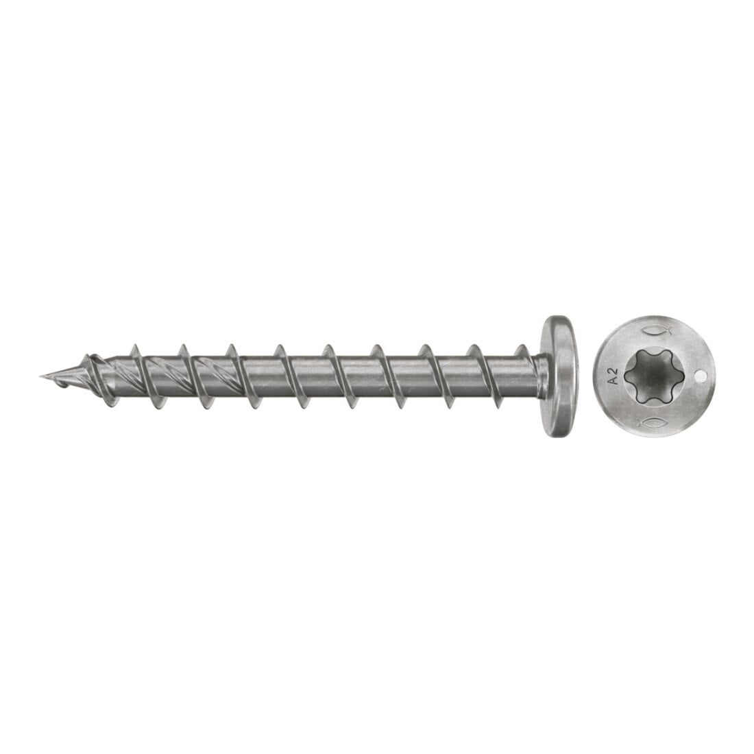 PowerFast FPF II 6,0x50 PH TX VG A2 50 pezzi