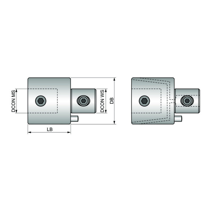 Pramet Bohrsystem Verlängerung 42mm 40mm