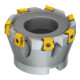 Pramet Eckfräser 80mm 90° 10mm Bohrung 27mm