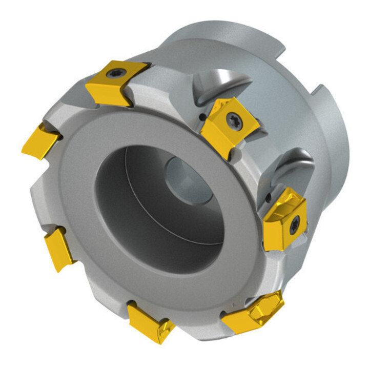 Pramet Eckfräser 80mm 90° 10mm Bohrung 27mm