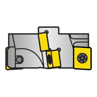 Pramet Ersatzteil EH8036-SL-C Helikaler Fräser Ø 80mm