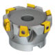 Pramet Fraise d'angle 66 mm 90° alésage 22 mm