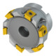 Pramet Fraise d'angle 66 mm 90° alésage 22 mm