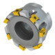 Pramet Fraise d’angle 80 mm 90° avec trou de 10 mm 27 mm