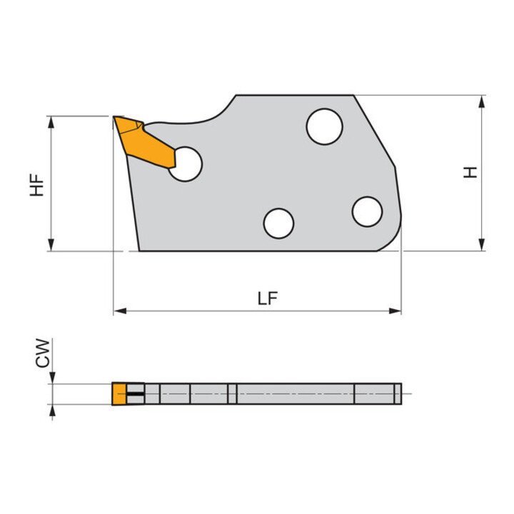 Pramet Stechschwert XLCFL 250115-2.00