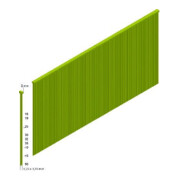 Prebena Brads J25CNKKHA galvanisés avec revêtement en résine Longueur 25 mm-1