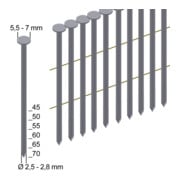 Prebena Coilnägel CNW25/65BK blank Länge 65 mm-1