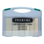 Prebena Heftklammern Typ ES im Handwerker-Koffer ES-BOX-1