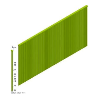 Prebena Stauchkopfnägel (Brads) J35CNKHA verzinkt geharzt Länge 35 mm