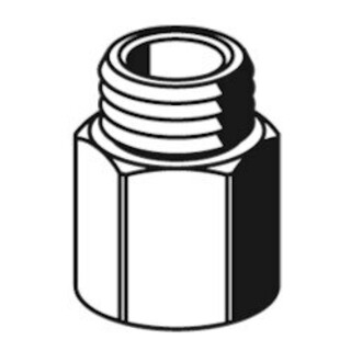 Préfiltre Schell avec limiteur de débit NDM, chromé