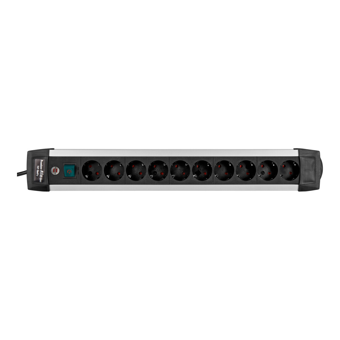 Premium-Alu-Line 10 prises 3 m H05VV-F 3G1,5