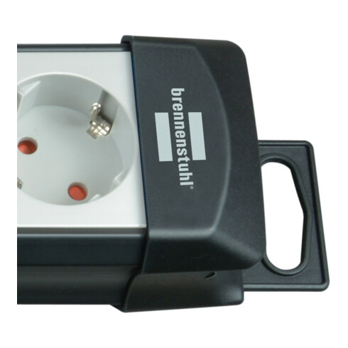 Premium-Line 10 prises noir/ gris clair 3 m H05VV-F 3G1,5