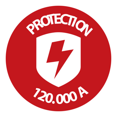 Premium-Protect-Line 120.000A overspanningsbeveiliging automatische stekkerdoos met USB-laadfunctie 11-voudig Duo 3m H05VV-F 3G1,5 1xMaster 4xSlave 4xPermanent