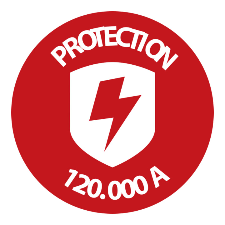 Premium-Protect-Line 120.000A overspanningsbeveiligings stekkerdoos met USB-laadfunctie 14-voudig DUO 3m H05VV-F 3G1,5