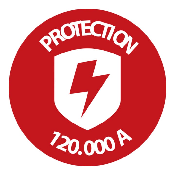 Premium-Protect-Line 120.000A Überspannungsschutz-Automatiksteckdosenleiste mit USB-Ladefunktion 11-fach Duo 3m H05VV-F 3G1,5 1xMaster 4xSlave 4xPermanent
