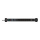Premium-Protect-Line 60.000A Überspannungsschutz-Steckdosenleiste mit Power Delivery USB-Ladefunktion 6-fach 3m H05VV-F 3G1,5-2