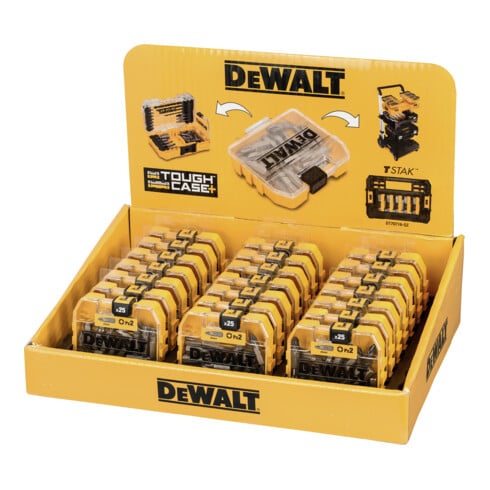 Présentoir de comptoir Embouts de vissage DEWALT 21xDT7908