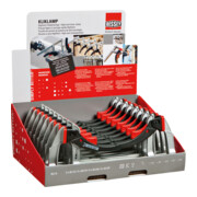 Présentoir de comptoir presse à serrage rapide haute technologie KliKlamp KLI-D Bessey