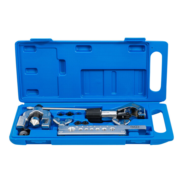 Presse à collets doubles avec coupe-tubes BGS 10 pièces