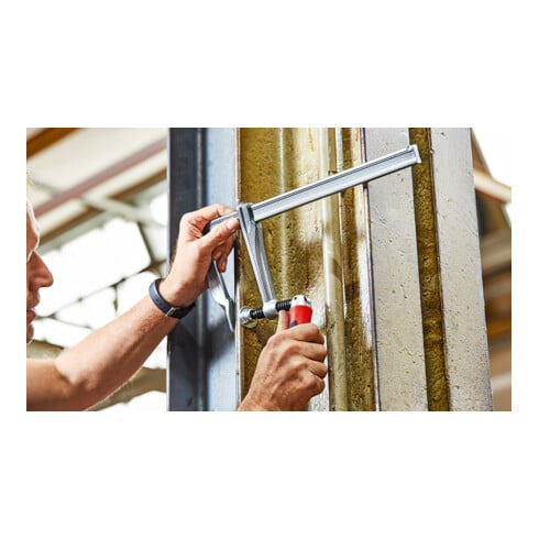 Collier de serrage à vis Bessey tout acier GZ-KG 500/120