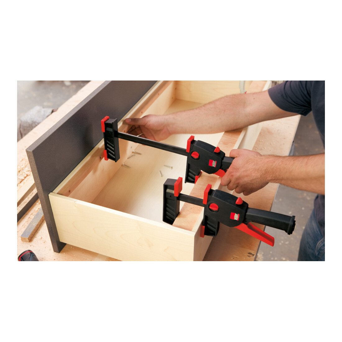 Presse "Une Main" DuoKlamp DUO Bessey